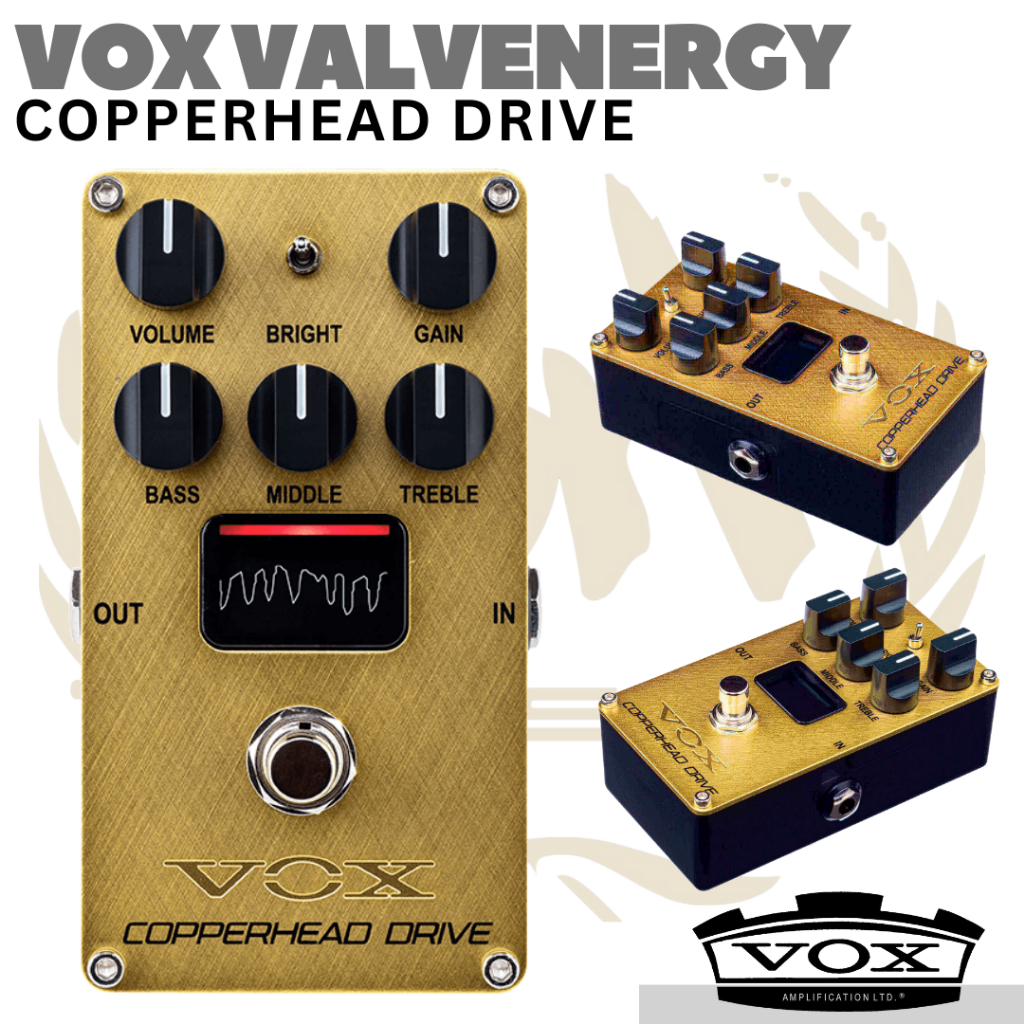 Jual VOX VALVENERGY COPPERHEAD DRIVE Effect Guitar Pedal