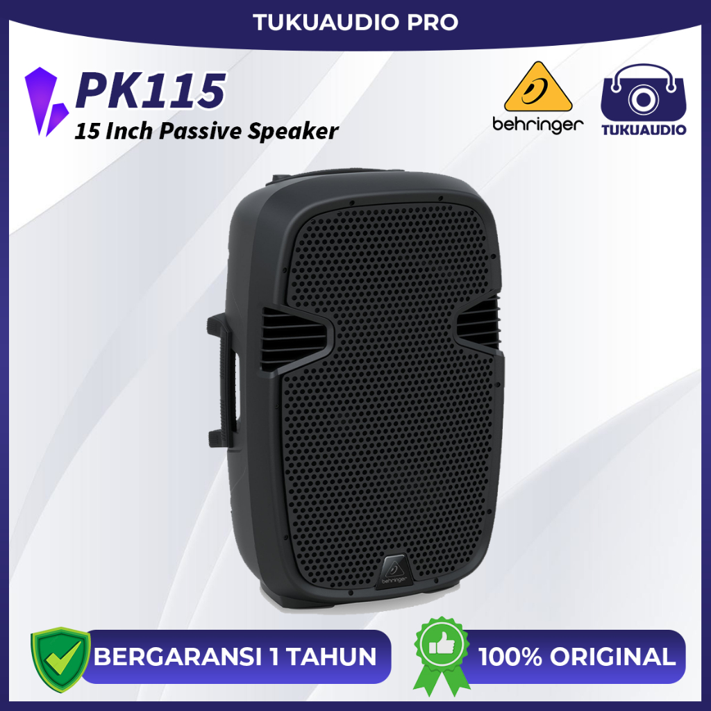 Jual Behringer PK115A 800W 15-inch Powered Speaker with Bluetooth ...