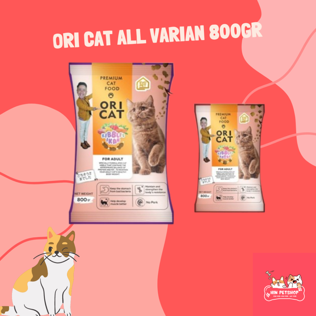 Jual Makanan Kucing - Ori Cat Adult All Variant 800gr | Shopee Indonesia