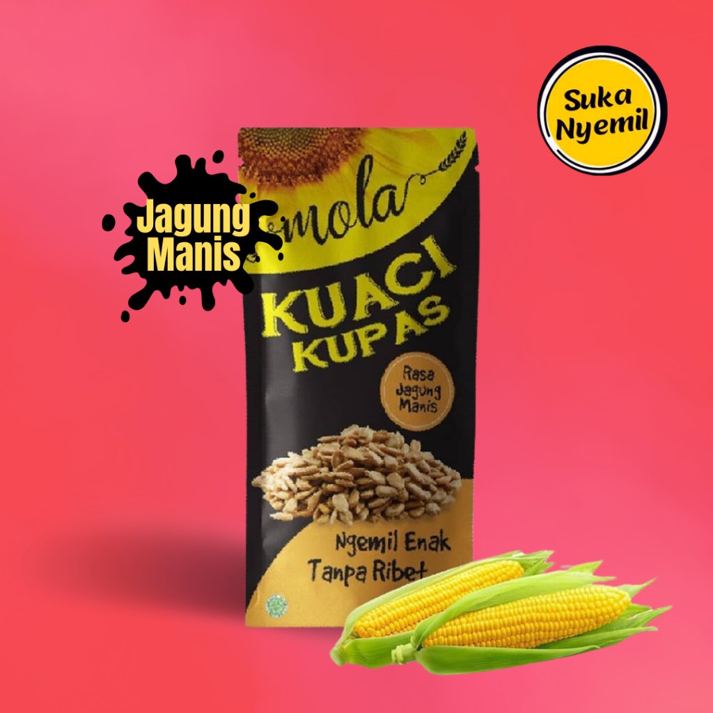 Jual SUKA NYEMIL - Kuaci Kupas Panggang Rasa Jagung Manis Bunga ...