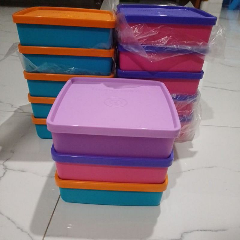 Jual Square Away Tupperware 360 ml ecer 1 pc - Wadah Bekal anak bawa ...