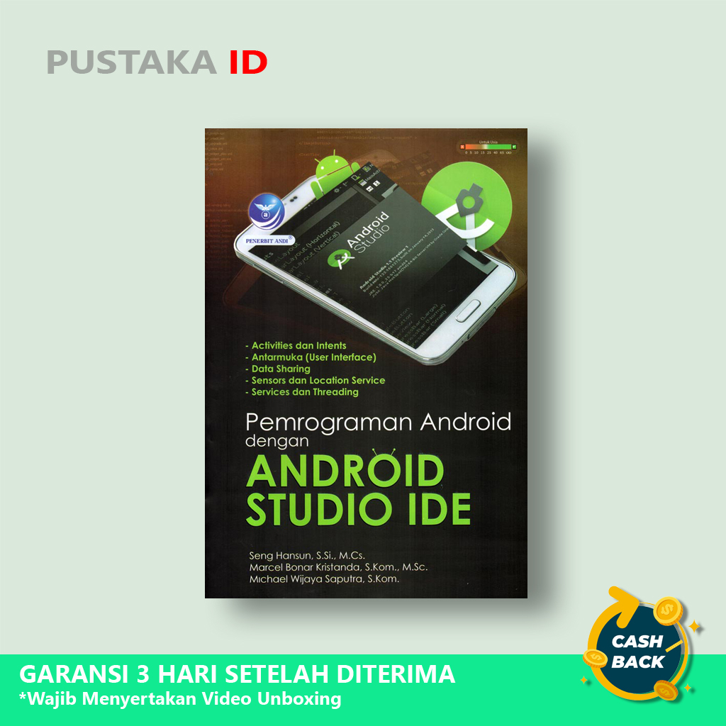 Jual Buku Pemrograman Android Dengan Android Studio Ide - Original ...