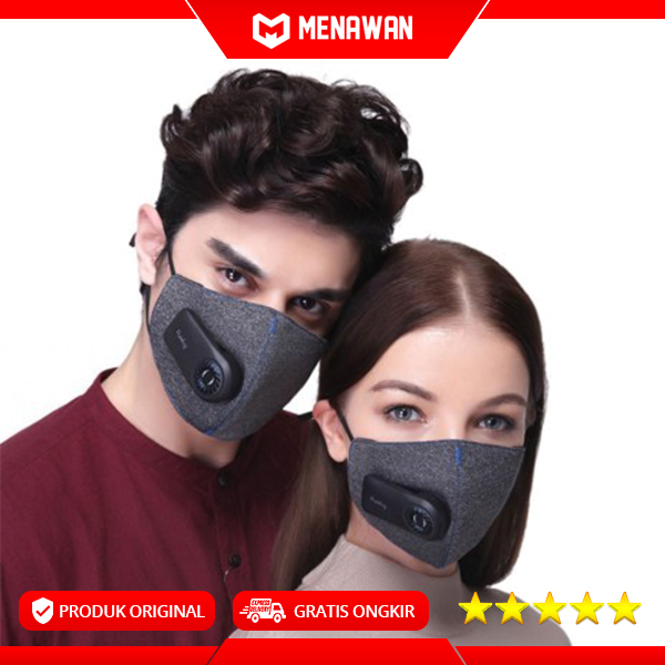 Jual Xiaomi Purely Anti Pollution Air Mask 99% PM 2.5 Masker Fan ...