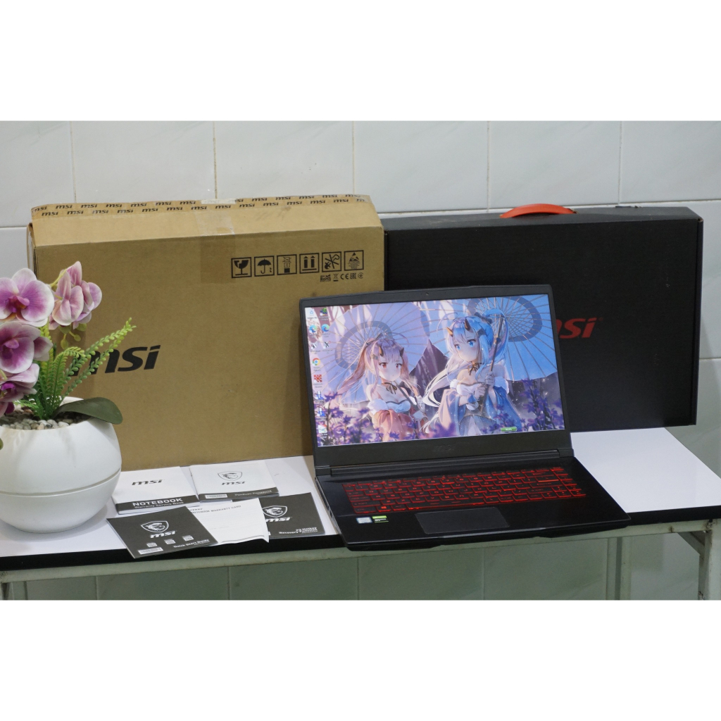 Jual MSI GF63 Thin 9SC intel Core i7 Nvidia GTX 1650 Slim Gaming dan ...