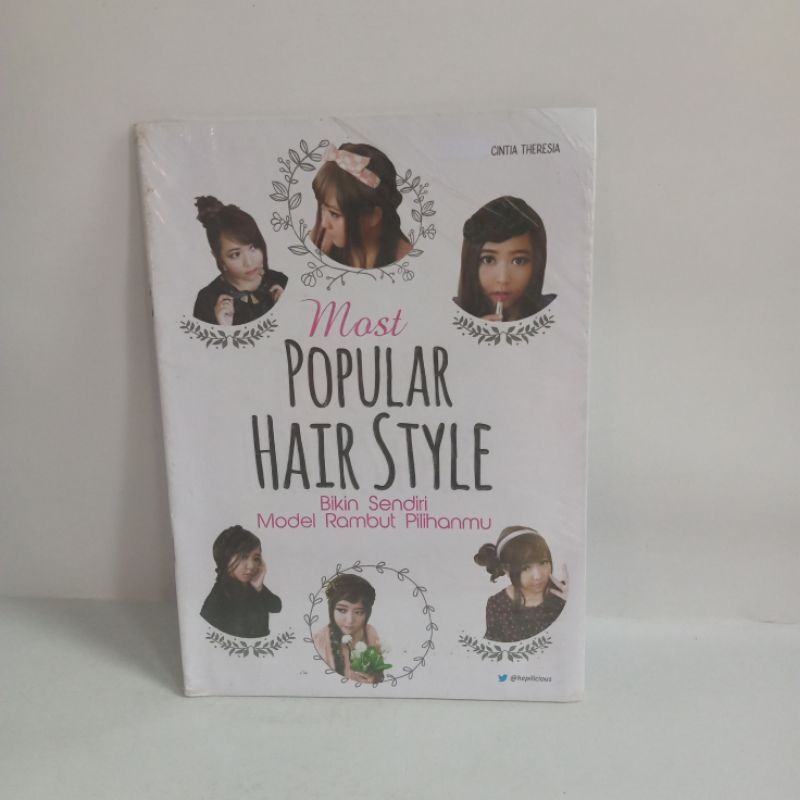 Jual Buku popular hair style bikin sendiri model rambut pilihanmu ...