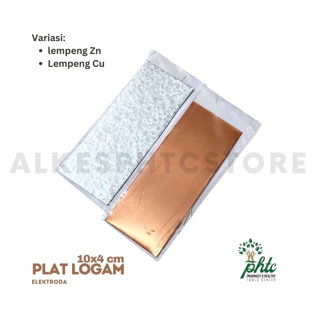 Jual Plat Logam Lempengan Eletroda Percobaan di Lab 10x4 cm | Shopee ...