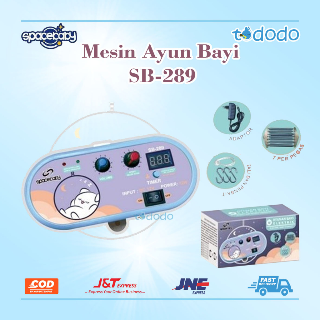 Jual Mesin Ayun Bayi Elektrik Space Baby Sb 289 Electric Baby Cradle ...