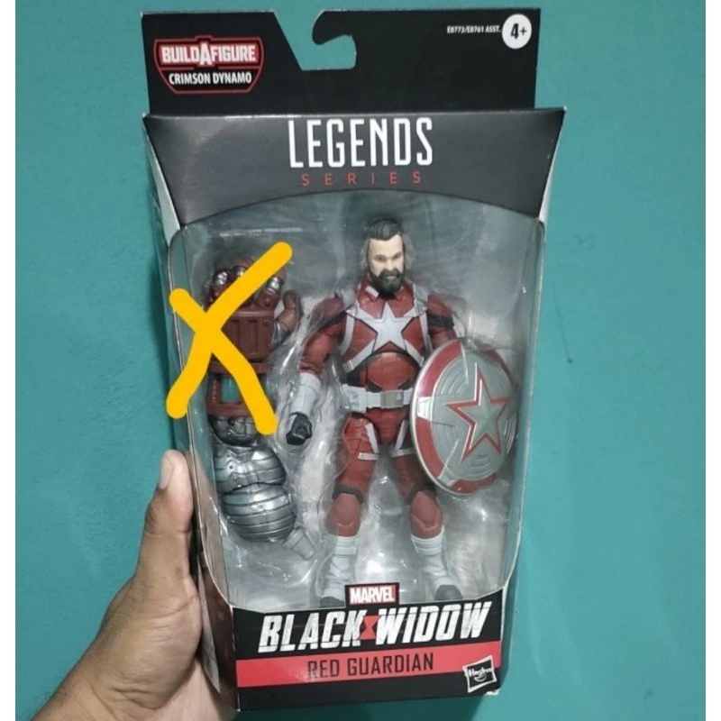 Jual Marvel Legends Hasbro Red Guardian Black Widow Wave Crimson Dynamo ...