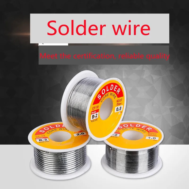 Jual Timah Solder 50gr FLUX 2.0% 45FT Tin Lead Wire Melt Rosin Core ...