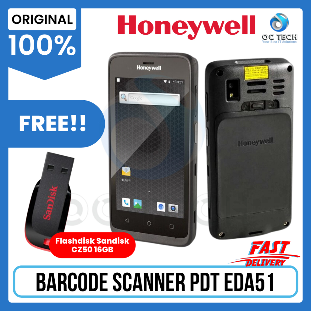 honeywell EDA51 Mobile Barcode Scanner