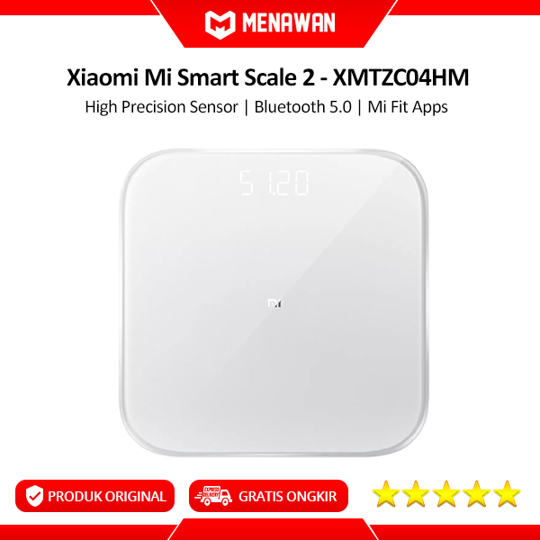 Jual Xiaomi Mi Smart Scale 2 Bluetooth Mi Fit Apps Timbangan Badan ...