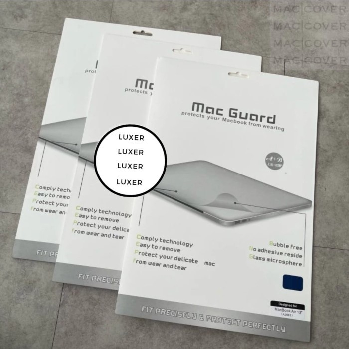Jual MACGUARD NEW MACBOOK AIR 15.3 M2 2023 A2941 STICKER BODY MAC GUARD ...