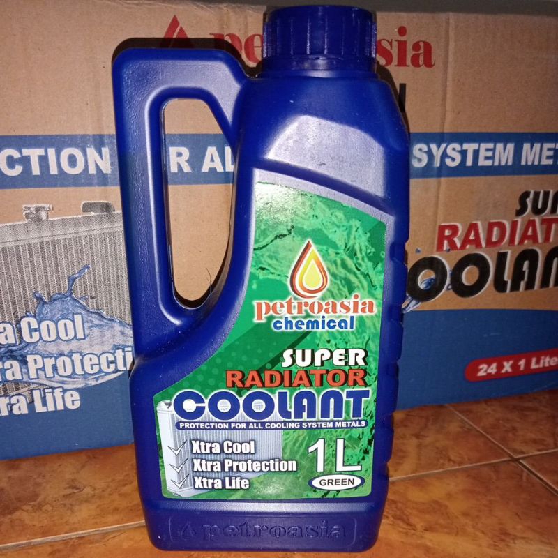 Jual Air Radiator collant 1 liter hijau & merah petroasia SNI | Shopee ...