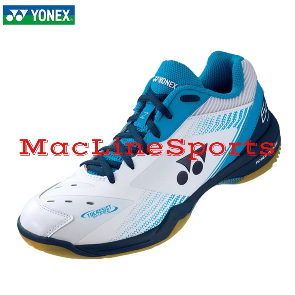 Jual Sepatu Badminton Yonex Shb65z3mex White Blue Ocean Original Yonex Shb 65 Z3 Mex Shopee 6747