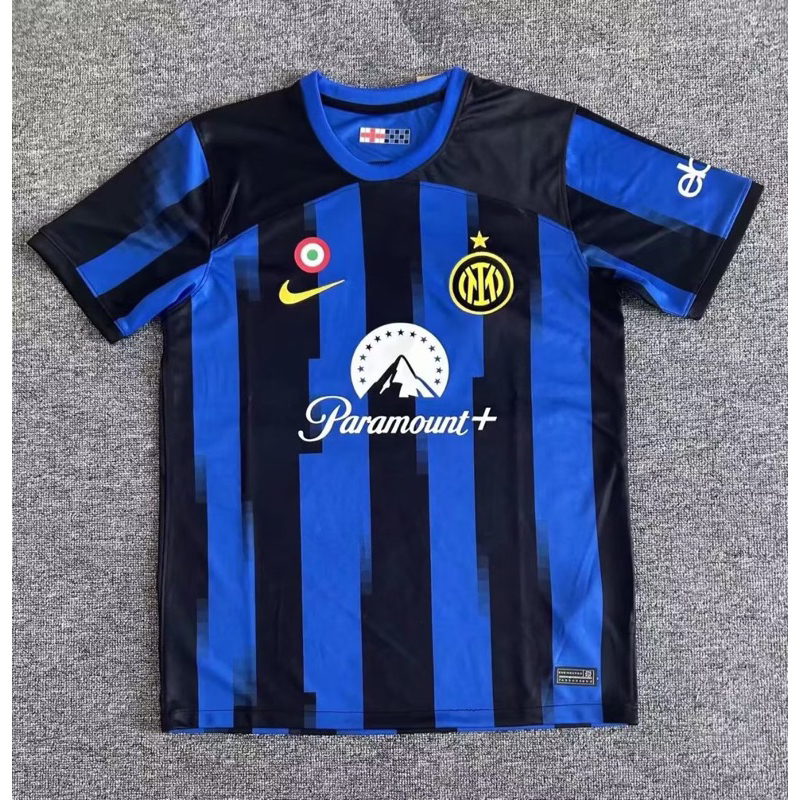 Jual (BARU) JERSEY BOLA INTER HOME NEW 2024 GRADE ORI | Shopee Indonesia