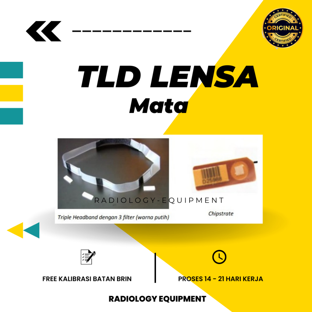 Jual DOSIMETER MATA TLD LENSA MATA RADIOLOGI | Shopee Indonesia