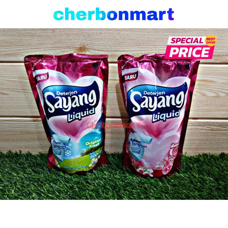 Jual Sayang Deterjen Liquid 750/800ml | Shopee Indonesia