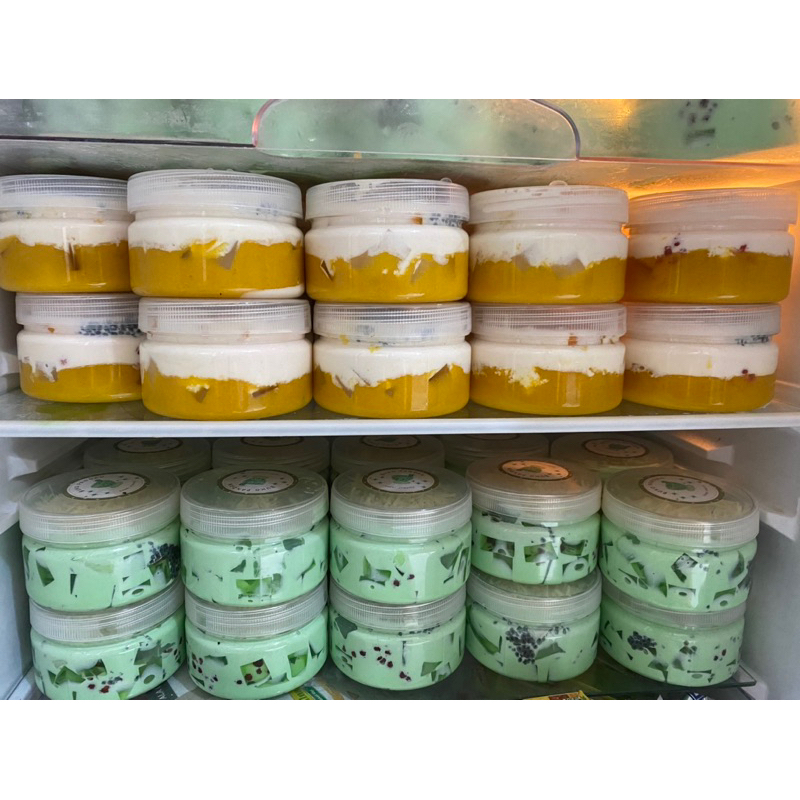 Jual sago mango berry milo & buko pandan READY KAMIS | Shopee Indonesia