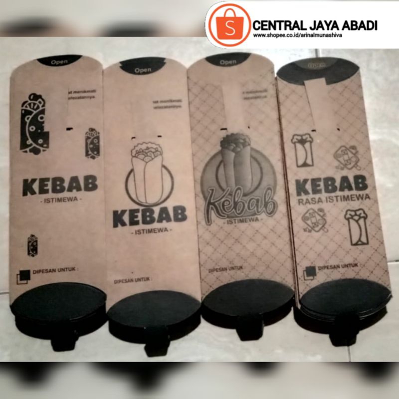 Jual Lembar Kertas Kebab Tarikan Ukuran Cm Karton High Quality Tebal Produk Terbaru