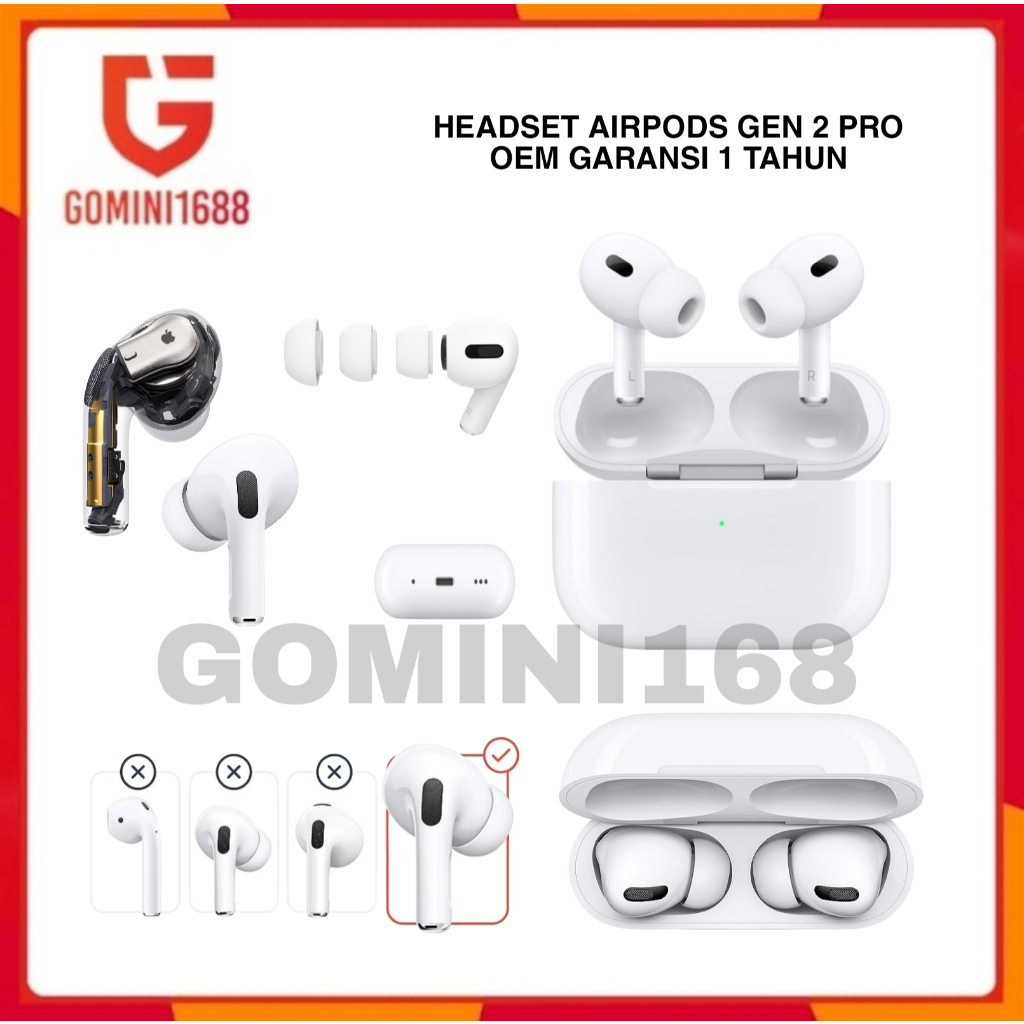 HEADSET BLUETOOTH AIRPODS 2 (GEN 2) OEM