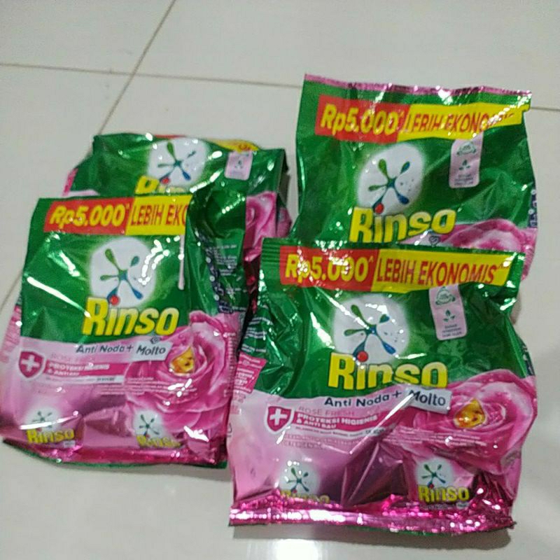 Jual paket sabun rinso 195 grm 3 pcs | Shopee Indonesia