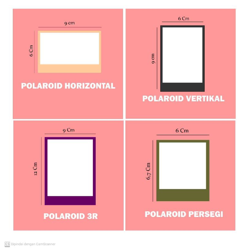 Jual CETAK FOTO POLAROID (2R-3R) | Shopee Indonesia