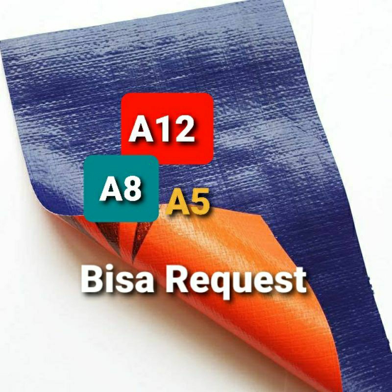 Jual CUSTOM Terpal waterproof custom Lembaran a5 a8 A12 tebal Custom ...