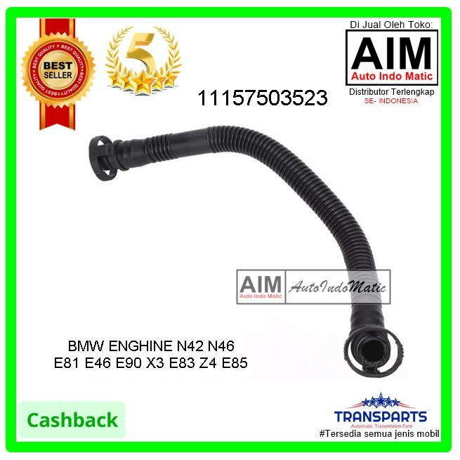 Jual SELANG OIL SEPARATOR BMW E46 E90 E84 CONNECT LINE 11157503523