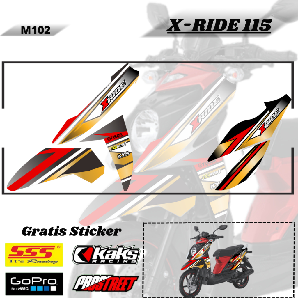 Jual Lis Striping Sticker Variasi Aksesoris List Stiker Pelindung Body ...