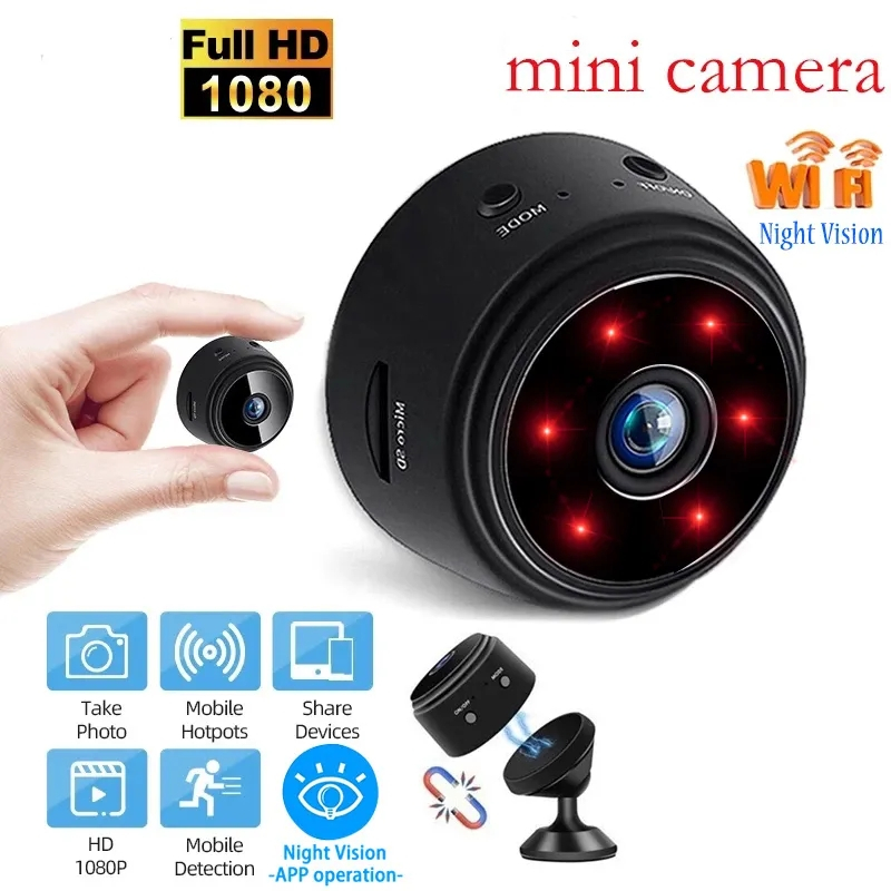 Jual Taffware Mini Wifi Ip Camera Cctv Wide Angle Nightvision P A Nv Shopee Indonesia