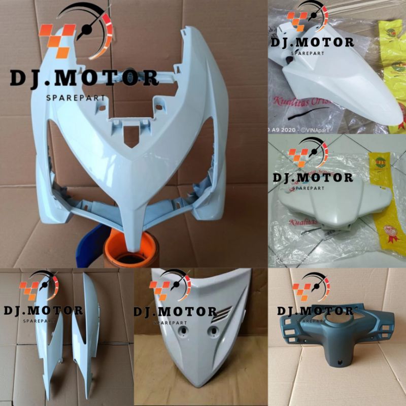 Jual Satuan Eceran Cover Body Halus Honda Vario Karbu Putih