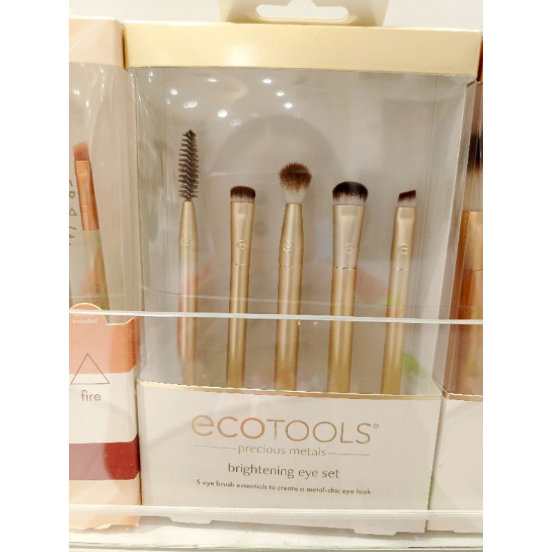 Jual Ecotools Eco Tools Precious Metals Brightening Eye Set Kuas Makeup ...