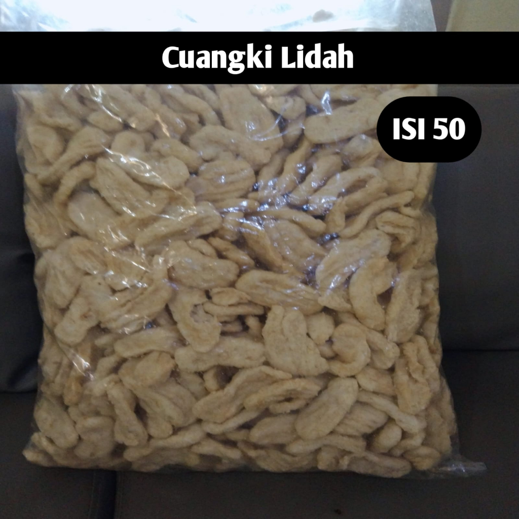 Jual Cuanki Lidah Renyah Enak Asli Garut Isi 50 Pcs Shopee Indonesia