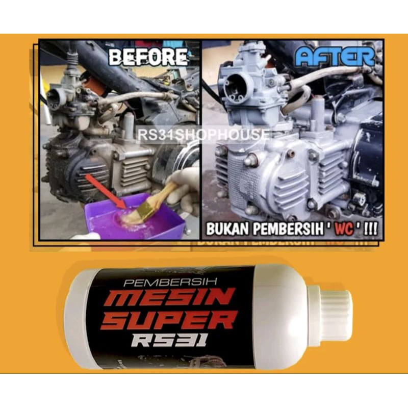 Jual RS31 Engine Degreaser Super Bersih Untuk Blok Mesin Motor & Mobil ...