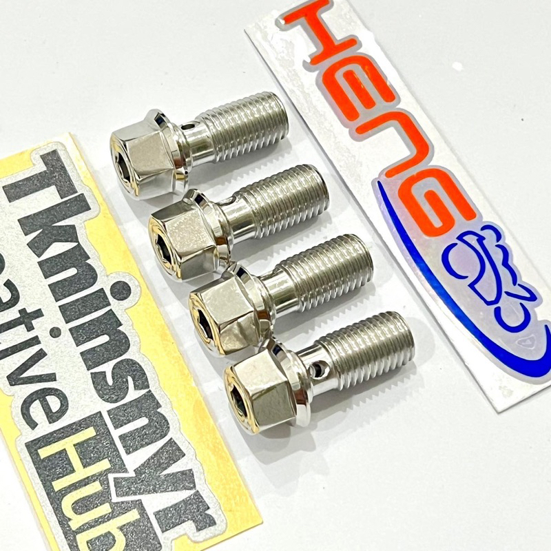 Jual Probolt Baut Banjo Kaliper Drat Kasar Stainless Heng Original