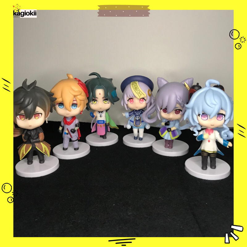 Jual Figure Genshin Impact Qiqi Chibi Nendoroid Childe Zhongli Ganyu