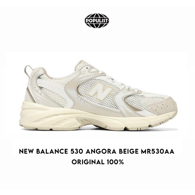 Jual New Balance 530 Angora Beige MR530AA 100% Original Resmi | Shopee ...