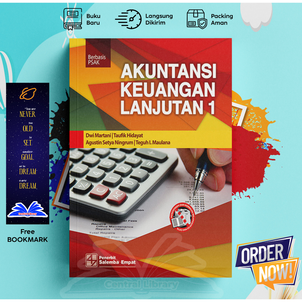 Jual Buku Akuntansi Keuangan Lanjutan 1 Berbasis PSAK - Dwi Martani ...