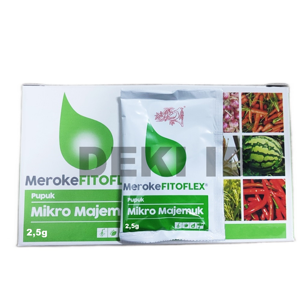 Jual Fitoflex Meroke 2.5 Gram Kemasan Kecil Sachet Pupuk Mikro Majemuk ...