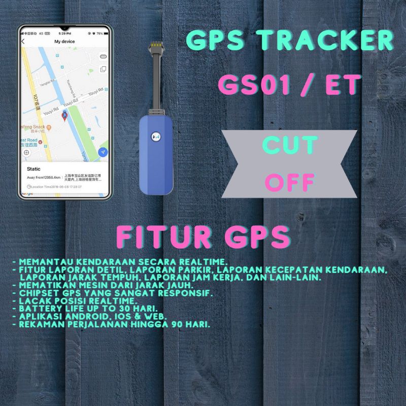 Jual GPS Tracker Protrack / Tracksolid / Oneway / Wanway G19S Tracking