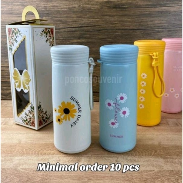 Jual Botol Tumbler Daisy Kemasan Box Tenteng Bunga Warna Shopee Indonesia