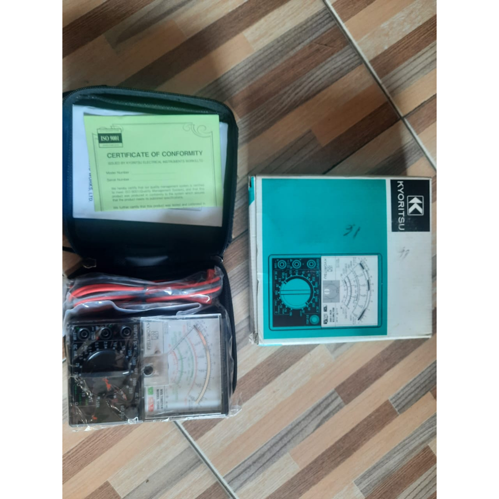 Jual KYORITSU Analog Multimeter Multitester 1109S Original Shopee