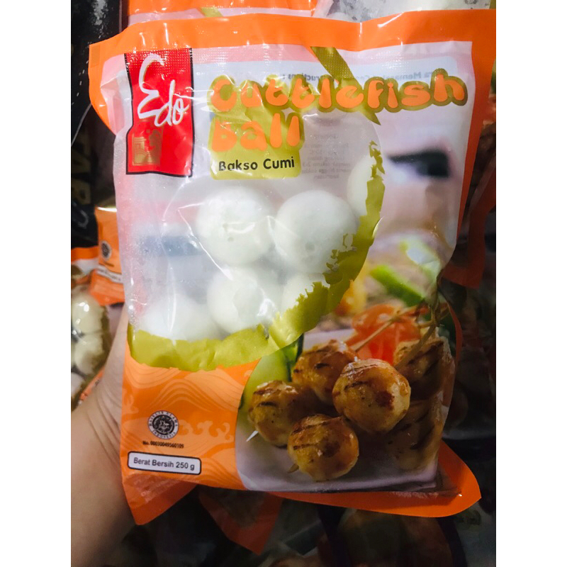 Jual edo cuttlE fish(bakso cumi) 250 gr | Shopee Indonesia