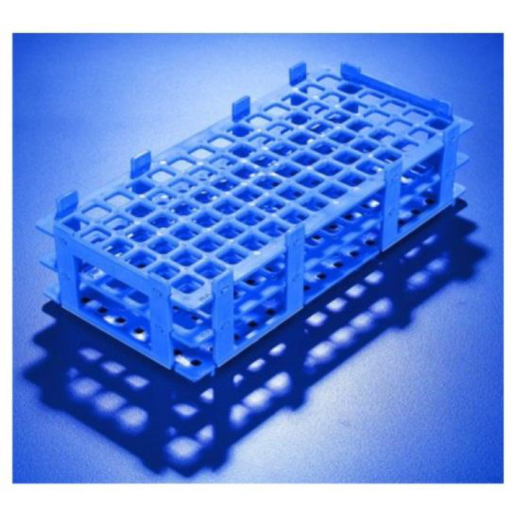 Jual AZLON | RAK TABUNG REAKSI 26mm 32-holes Test tube rack PP WHITE ...