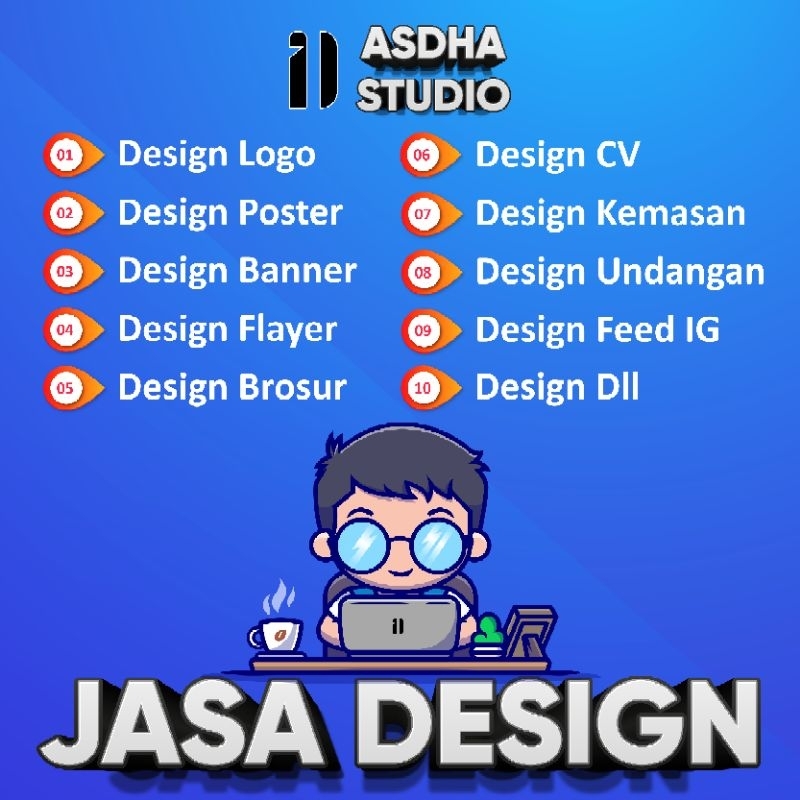 Jual Jasa Desain Logo, Banner, Seragam, Mockup, Kemasan,Brosur, Feed