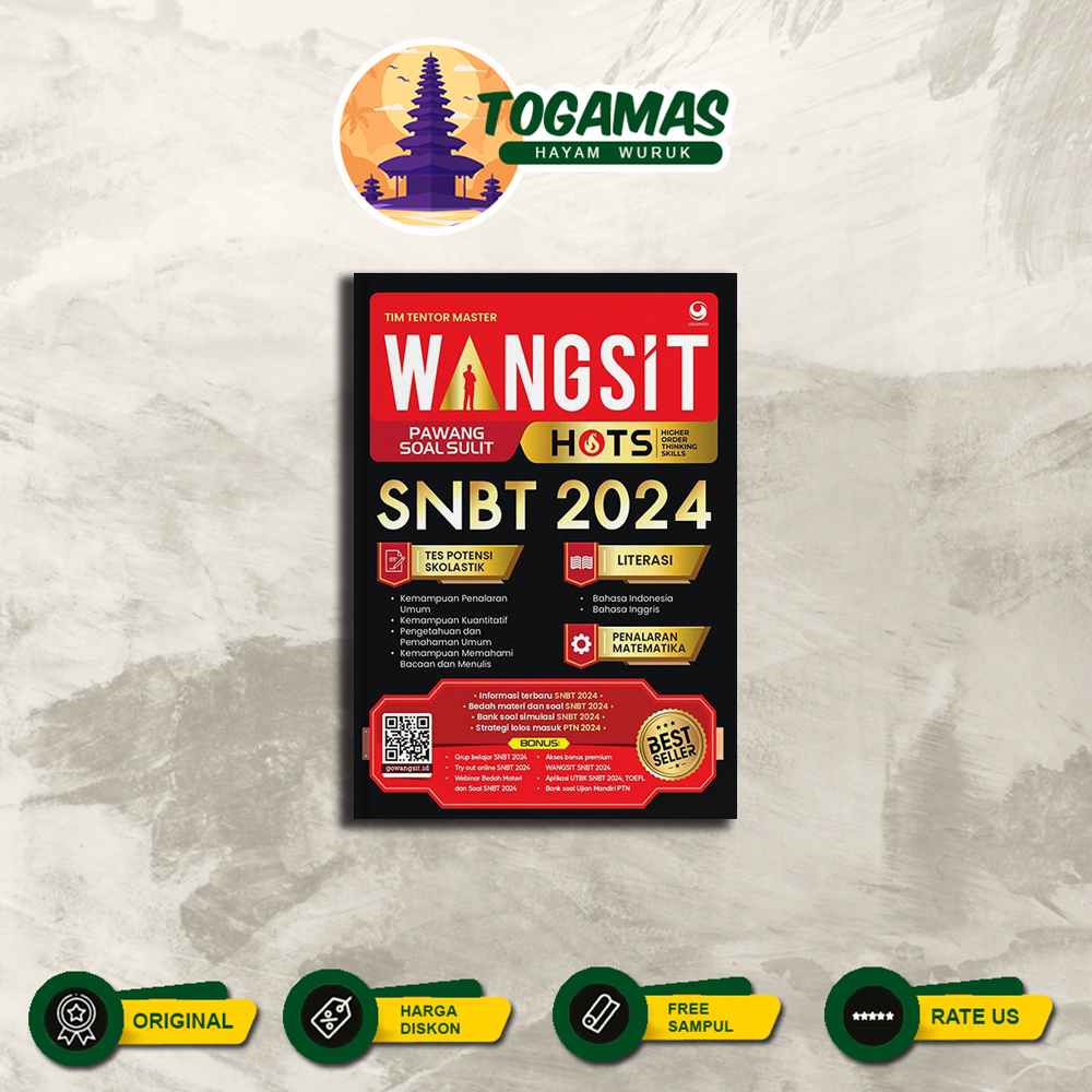 Jual WANGSIT (Pawang Soal Sulit) HOTS SNBT 2024 - TIM TENTOR MASTER ...