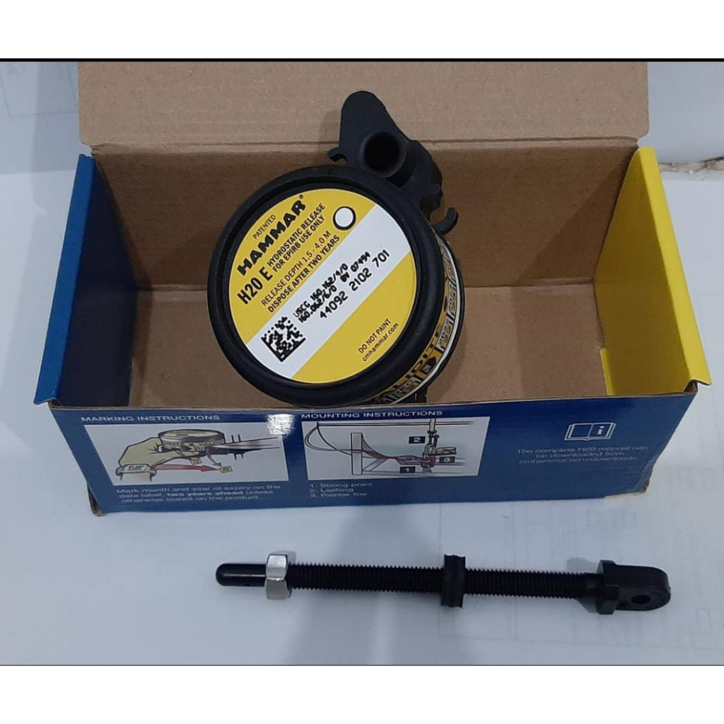 Jual HRU Hammar H20E EPIRP Hydrostatic Release Unit Marine Safety Kapal ...