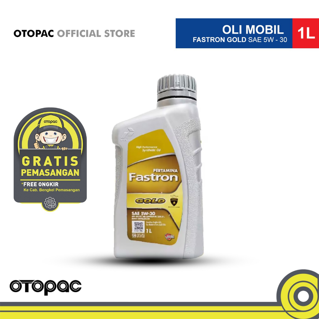 Jual OLI MOBIL PERTAMINA FASTRON GOLD SAE 5W30 | Shopee Indonesia