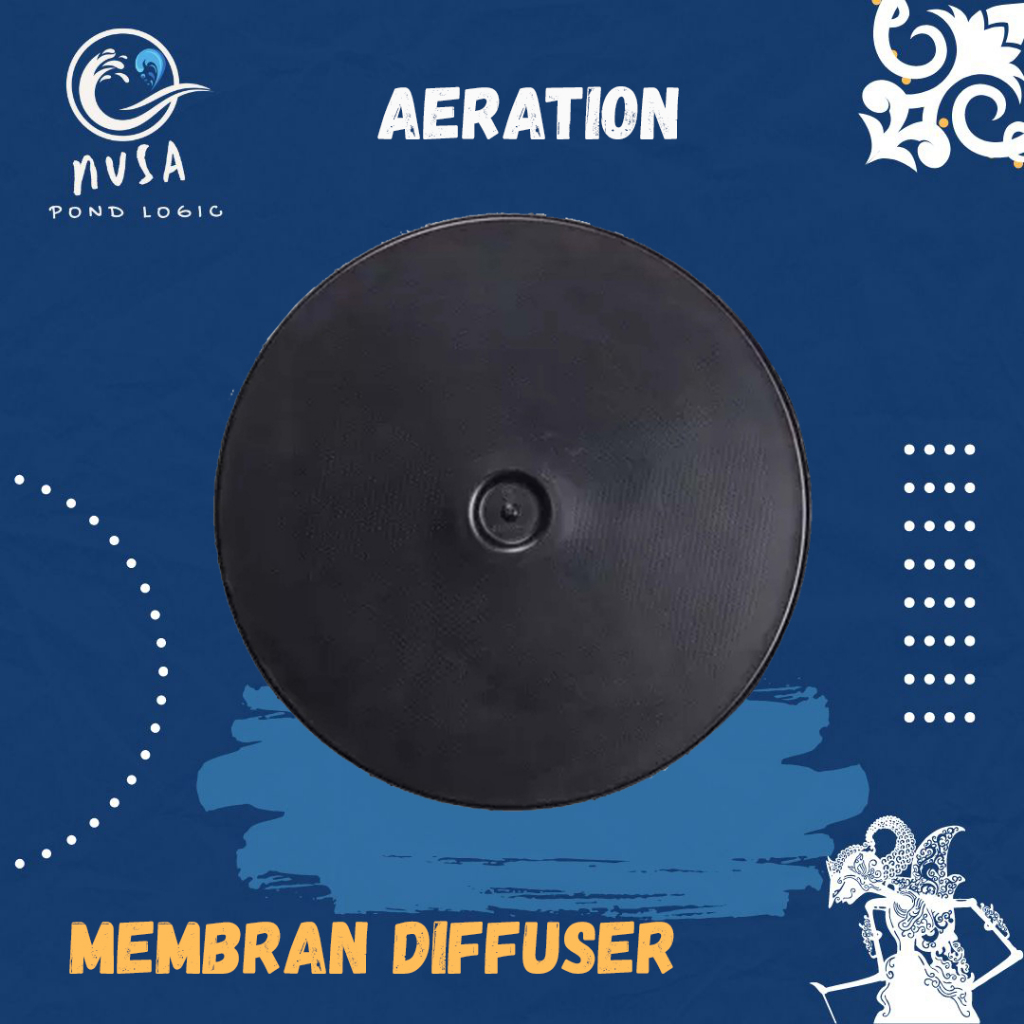 Jual Germany OTT EPDM Disc Fine Bubble Diffuser Water Treatment Kolam ...