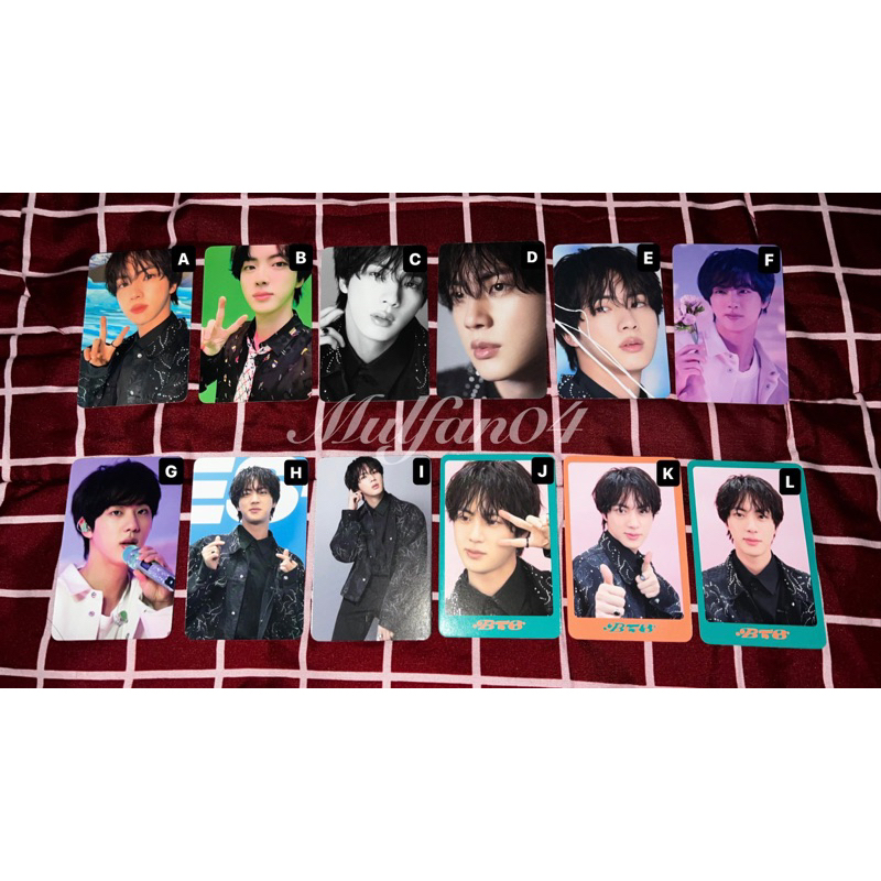 Jual Official Photocard Dicon Jin Bts Baca Deskripsi Shopee Indonesia